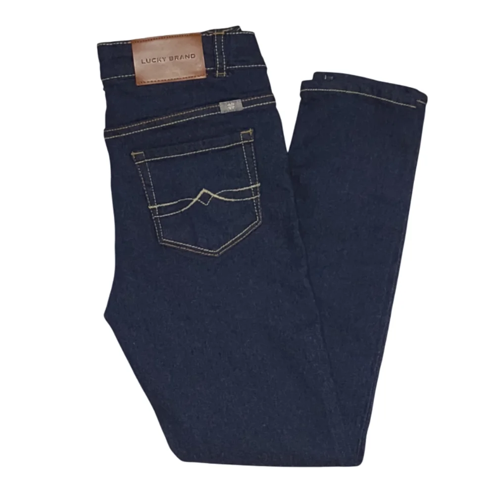 Kids Lucky Brand Zoe Skinny Dark Wash Jeans Size 8